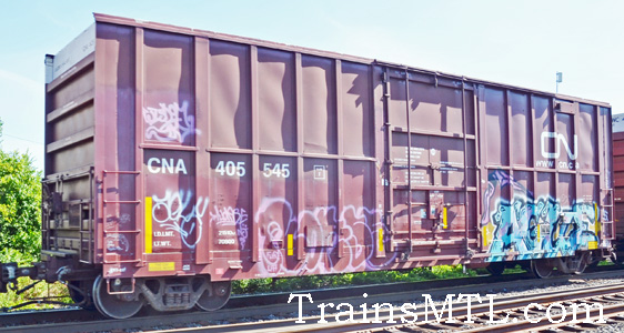 Car/wagon CNA405545 right side / coté droit